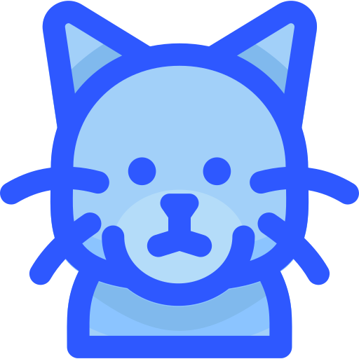 gatto Vitaliy Gorbachev Blue icona