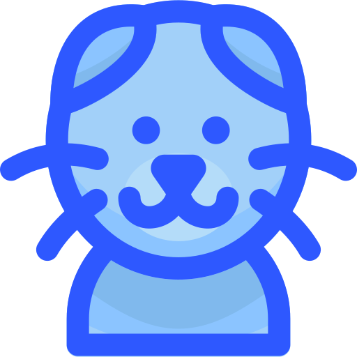 스코티시 폴드 고양이 Vitaliy Gorbachev Blue icon
