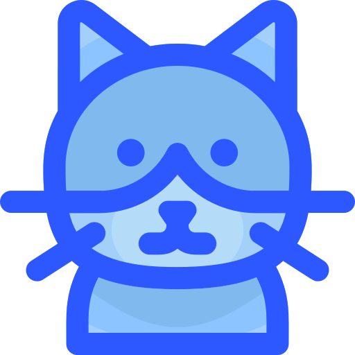 고양이 Vitaliy Gorbachev Blue icon