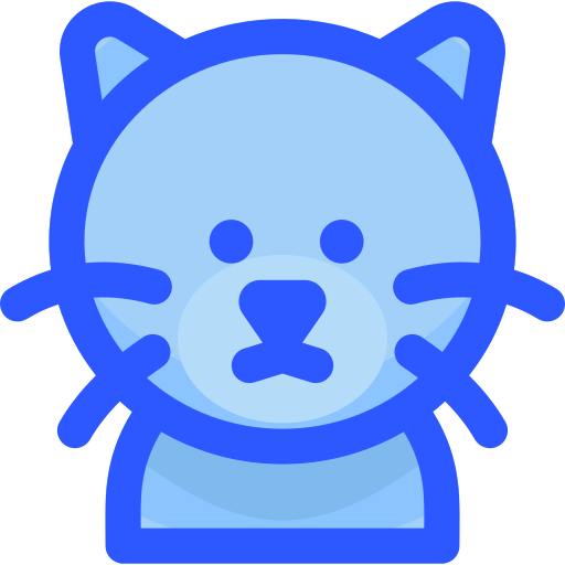 gato munchkin Vitaliy Gorbachev Blue icono