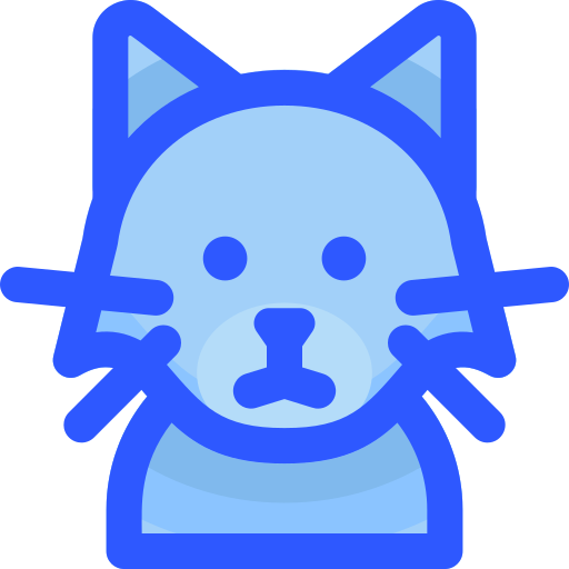 gato Vitaliy Gorbachev Blue icono