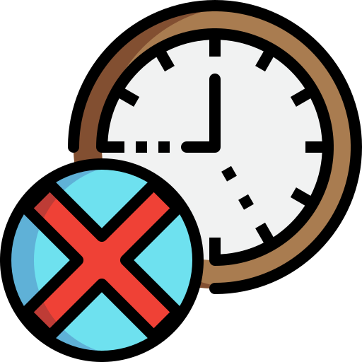 Nine oclock Generic Outline Color icon