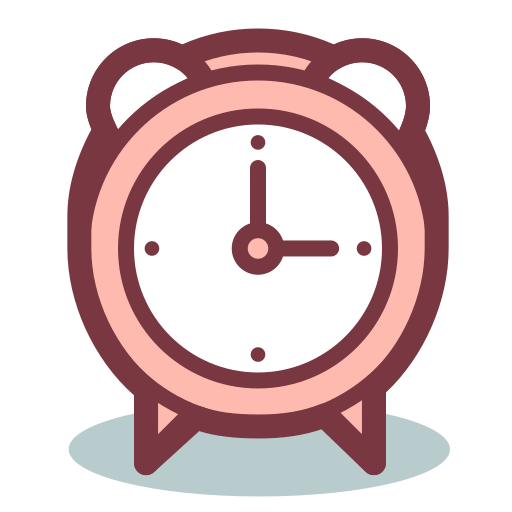 Alarm clock Pixel Buddha Premium Lineal color icon