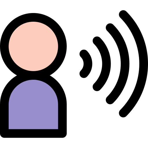 stem Generic Outline Color icoon