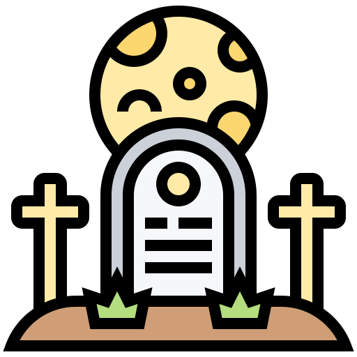 Graveyard Meticulous Lineal Color icon