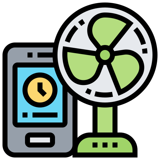 ventilator Meticulous Lineal Color icon