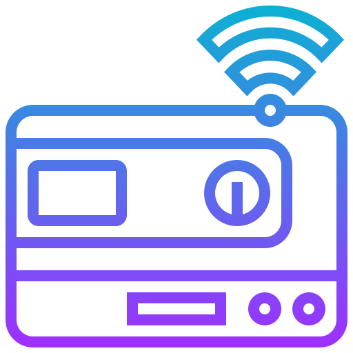 wifi Meticulous Gradient icoon