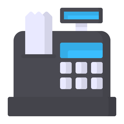 Cash register Generic Flat icon