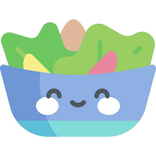 salat Kawaii Flat icon