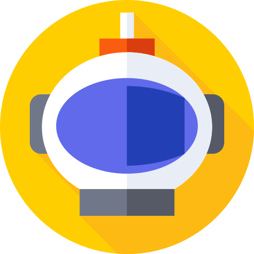 astronaut Flat Circular Flat icon