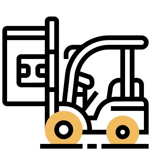 baumaschine Meticulous Yellow shadow icon