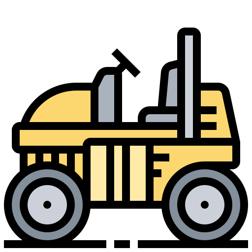 Construction machine Meticulous Lineal Color icon