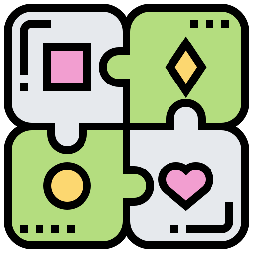 puzzle Meticulous Lineal Color icon