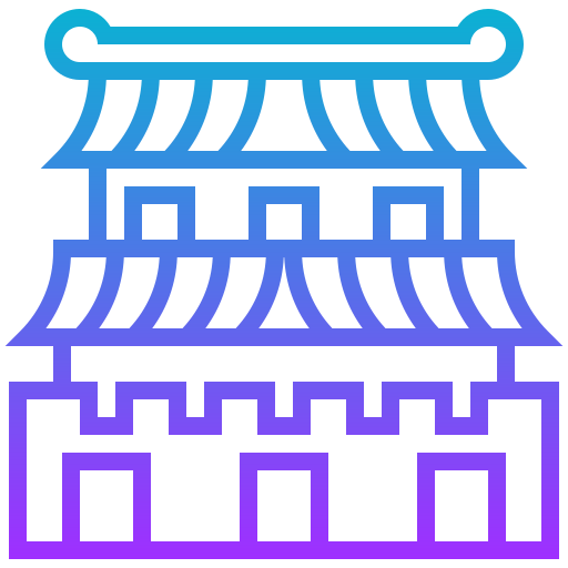 gyeongbokgung Meticulous Gradient icon