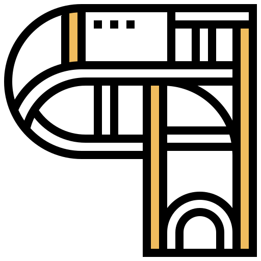 schuif Meticulous Yellow shadow icoon