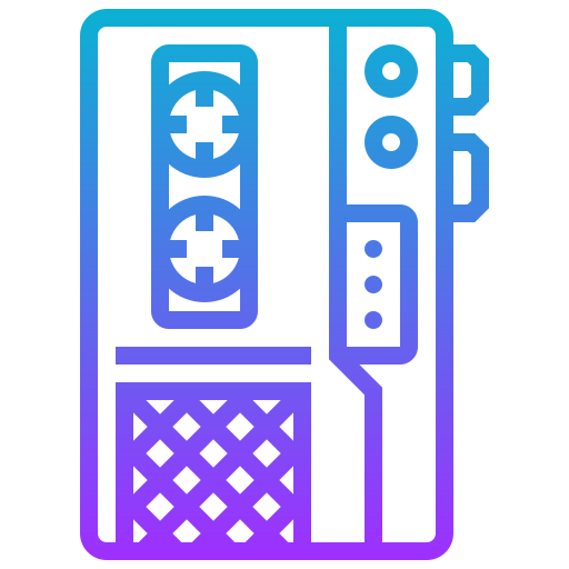 Dictaphone Meticulous Gradient icon