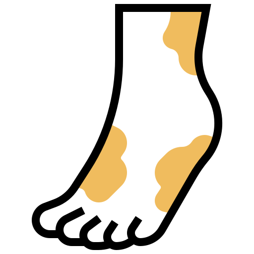 Нога Meticulous Yellow shadow иконка