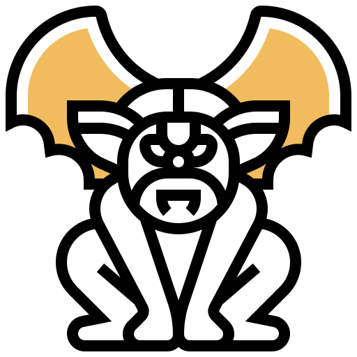 gargulec Meticulous Yellow shadow ikona