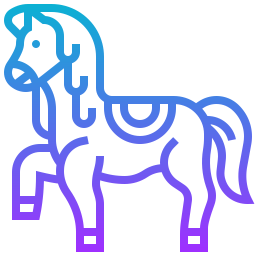koń Meticulous Gradient ikona