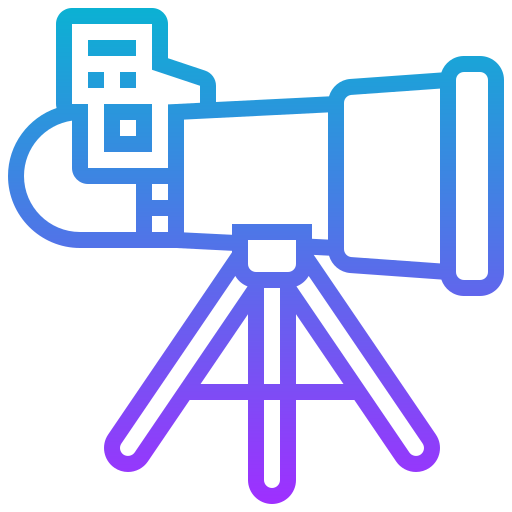 Binocular Meticulous Gradient icon