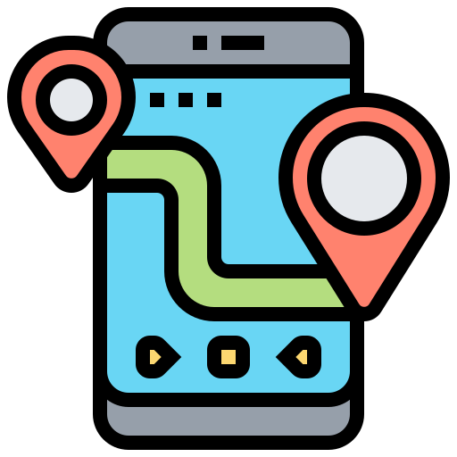 Location Meticulous Lineal Color icon