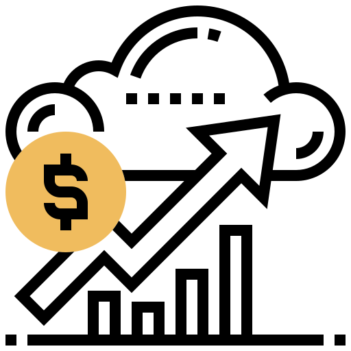 ingresos Meticulous Yellow shadow icono