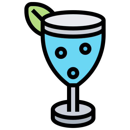 Cocktail Meticulous Lineal Color icon