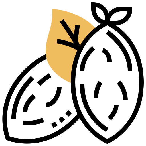 almendra Meticulous Yellow shadow icono