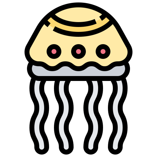 meduza Meticulous Lineal Color ikona