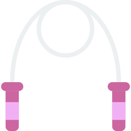 Jumping rope Basic Miscellany Flat icon