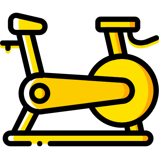 stationäres fahrrad Basic Miscellany Yellow icon