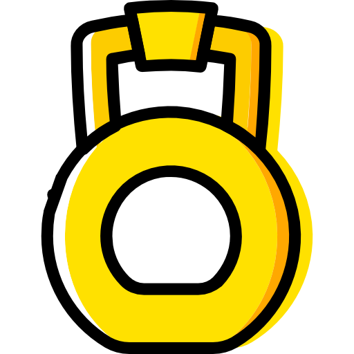 아령 Basic Miscellany Yellow icon