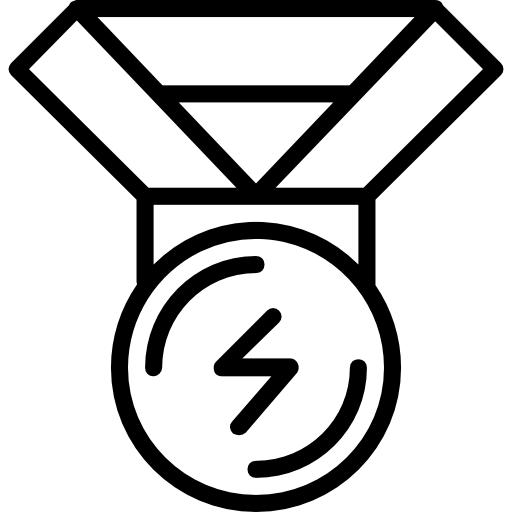 Gold medal Basic Miscellany Lineal icon