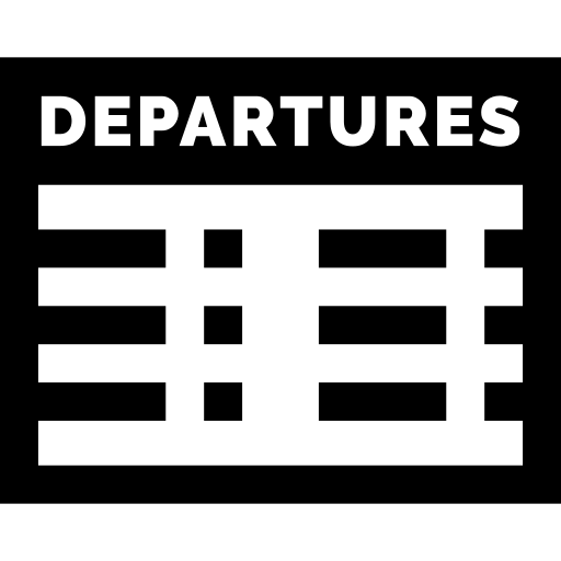 départs Basic Straight Lineal Icône