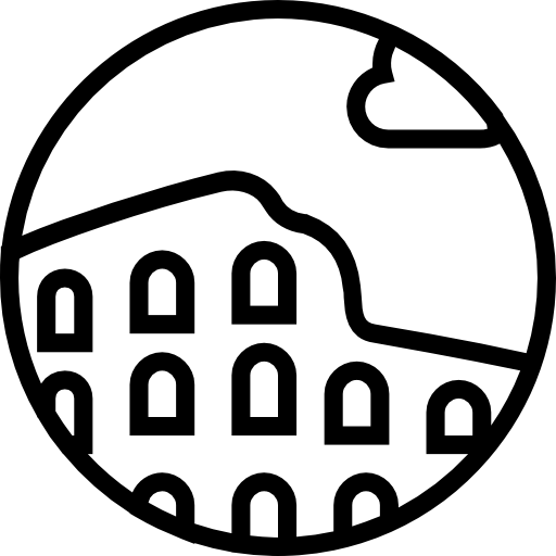 Colosseum Basic Miscellany Lineal icon