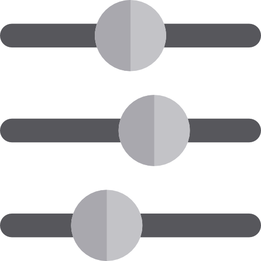 manette Basic Rounded Flat Icône