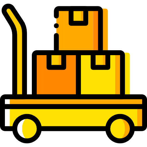 Trolley Basic Miscellany Yellow icon