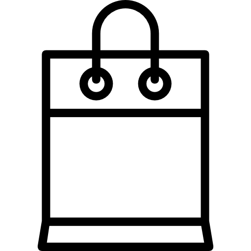 bolsa de la compra Basic Miscellany Lineal icono