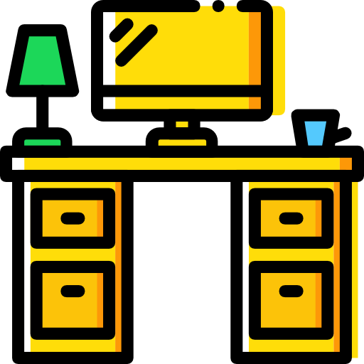 Desk Basic Miscellany Yellow icon