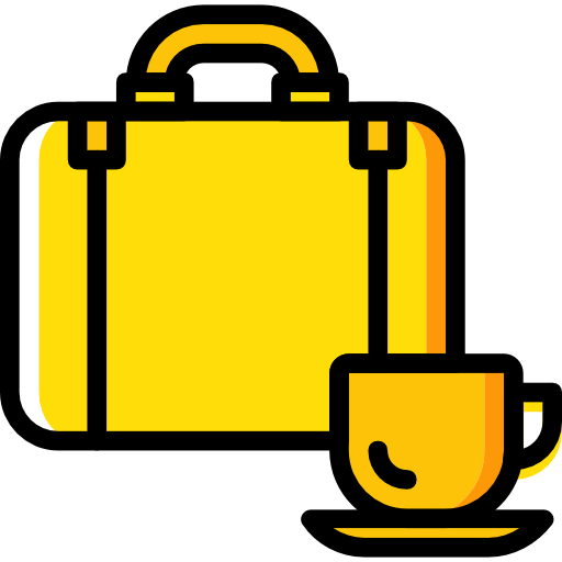 Briefcase Basic Miscellany Yellow icon