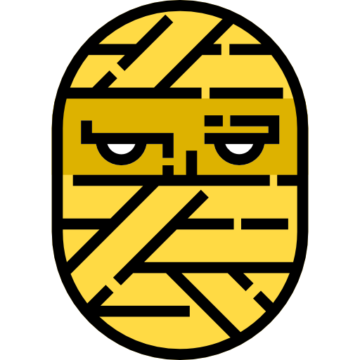 Mummy Detailed Straight Lineal color icon