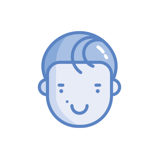 klein kind Generic Blue icoon