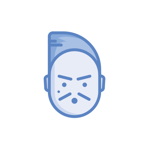 中国語 Generic Blue icon