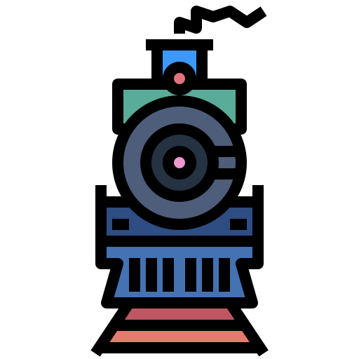 Railway Generic Outline Color icon