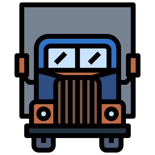 Truck Generic Outline Color icon