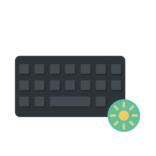 tastatur Generic Flat icon