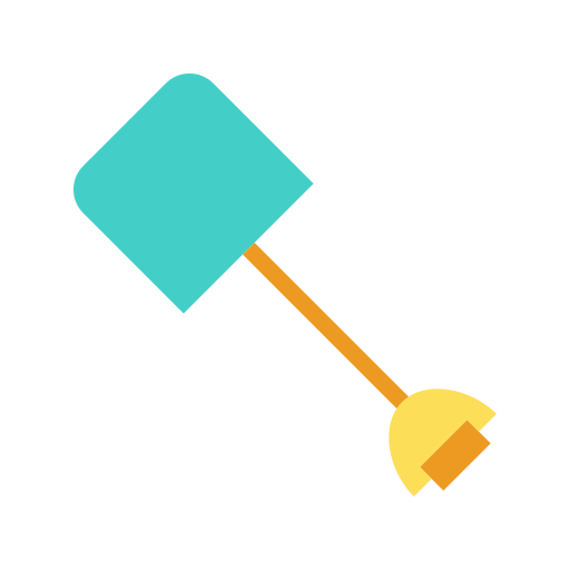 herramienta de limpieza Generic Flat icono