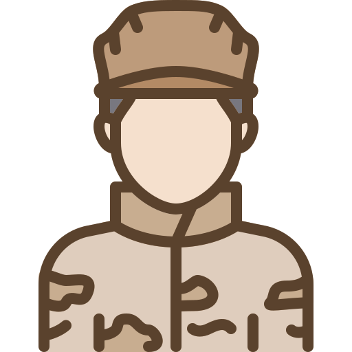 soldat Berkahicon Lineal Color icon
