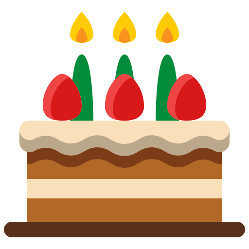 gâteau Generic Flat Icône