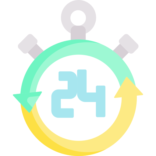 24 hours Special Flat icon